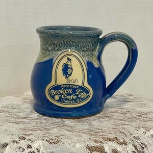 Deneen Pottery Mug Another Broken Egg Vinings, GA, 12 oz Hand Thrown 2015
